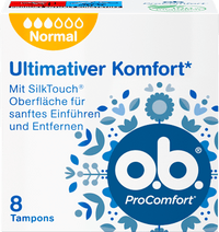 Tampons ProComfort Normale Reismaat, 8 stuks