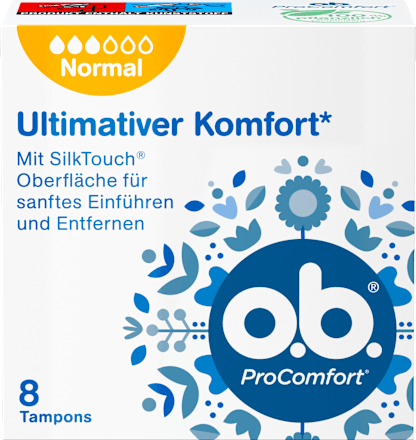 Tampons ProComfort Normale Reismaat, 8 stuks