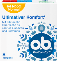 Tampons ProComfort Normale Reismaat, 8 stuks