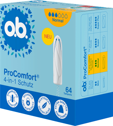 Tampons ProComfort Normal, 64 St