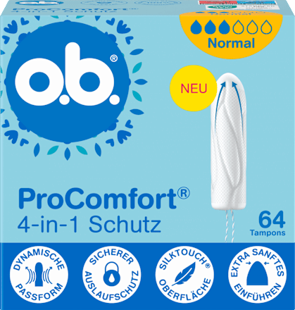 Tampons ProComfort Normal, 64 St