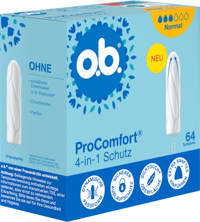 Tampons ProComfort Normal, 64 St