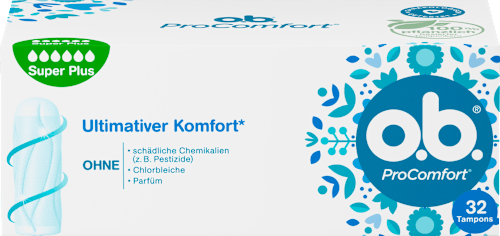 Tampons ProComfort Super Plus, 32 stuks