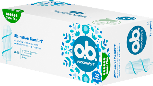 Tampons ProComfort Super Plus, 32 stuks