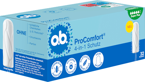 Tampons ProComfort Super Plus, 32 St