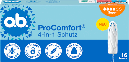 Tampons ProComfort Super, 16 St
