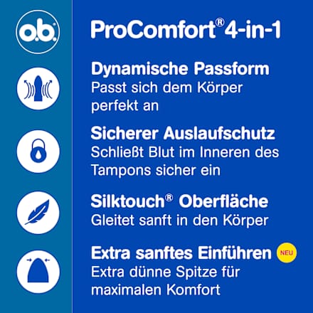 Tampons ProComfort Super, 16 St