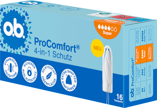Tampons ProComfort Super, 16 St