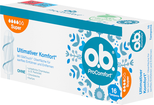 Tampons ProComfort Super, 16 stuks