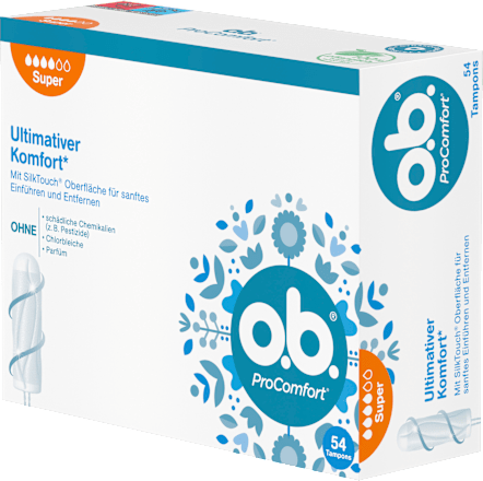 Tampons ProComfort Super, 54 stuks