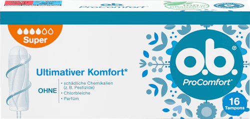 Tampons ProComfort Super, 16 stuks