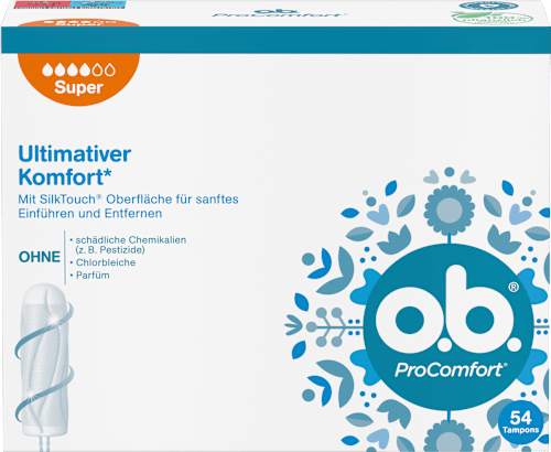 Tampons ProComfort Super, 54 stuks