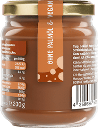 Hazelnootpasta, "Happy Hazel" feelgood spreads, hazelnootcacao, 200 g