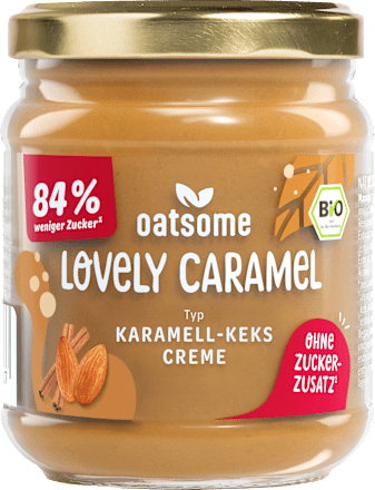 oatsome Karamell-Keks Creme, Lovely Caramel, 190 g