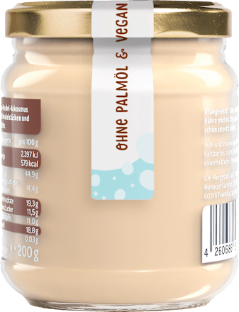 Mandelmus, "Sunny Coco" Feelgood Spreads, Mandel Kokos, 200 g