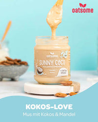 Amandelboter, "Sunny Coco" Feelgood Spreads, amandel-kokos, 200 g