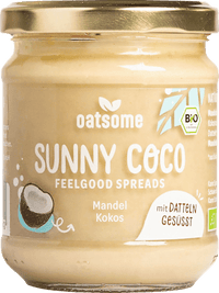 Mandelmus, "Sunny Coco" Feelgood Spreads, Mandel Kokos, 200 g