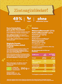 Müsli, Magische Zimt Pops, 250 g
