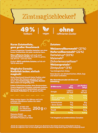 Müsli, Magische Zimt Pops, 250 g