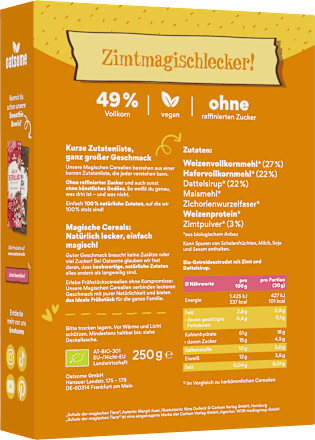 Müsli, Magische Zimt Pops, 250 g
