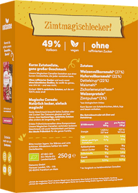 Müsli, Magische Zimt Pops, 250 g