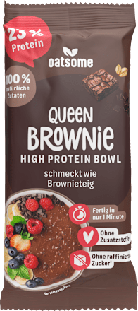 Protein Bowl Pulver Queen Brownie, 50 g