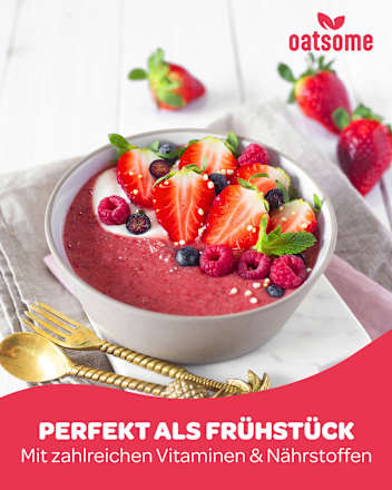 Smoothie Bowl Poeder Alice in Berryland, Aardbei Açaí Bes, 400 g