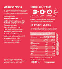 Smoothie Bowl Poeder Alice in Berryland, Aardbei Açaí Bes, 400 g