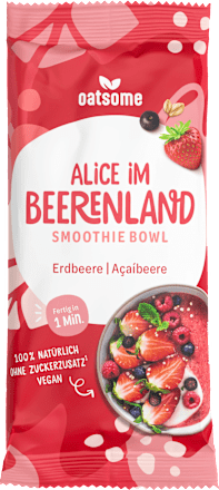 Smoothie Bowl Poeder Alice in Berryland, Aardbei &amp; Acai Berry, 50 g