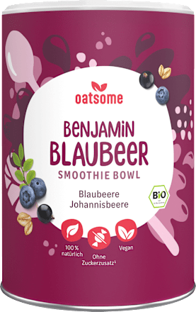 Smoothie Bowl Pulver Benjamin Blaubeer, Blaubeere & Johannisbeere, 400 g