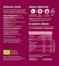 Smoothie Bowl Pulver Benjamin Blaubeer, Blaubeere & Johannisbeere, 400 g