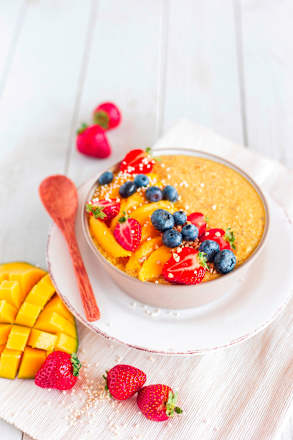 Smoothie Bowl Pulver Mango Mia, Mango Maracuja, 400 g