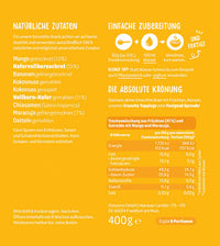 Smoothie Bowl Pulver Mango Mia, Mango & Maracuja, 50 g