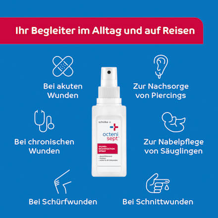 Wunddesinfektionsspray, 100 ml