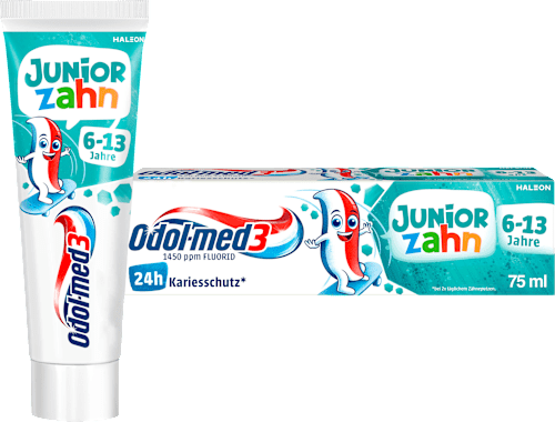 Tandpasta Juniorzahn 6-13 jaar, 75 ml