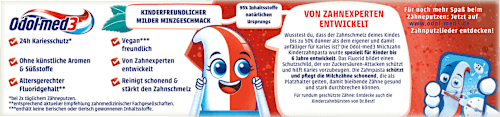 Zahnpasta Milchzahn 0-6 Jahren, 50 ml