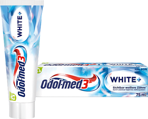 Tandpasta White+, 75 ml