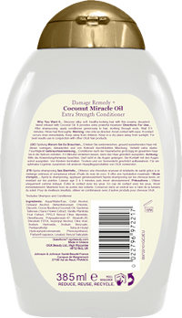 Conditioner Coconut Miracle Oil, 385 ml