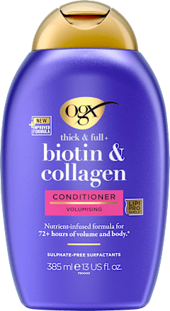 Conditioner dik &amp; vol, biotine &amp; collageen, 385 ml