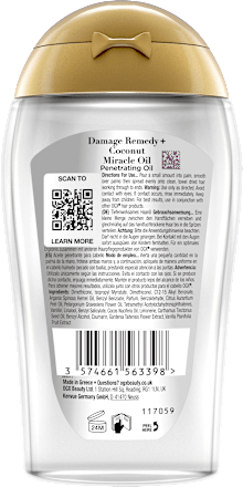 Haaröl Coconut Miracle Oil, 100 ml