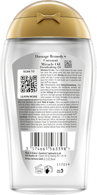 Haaröl Coconut Miracle Oil, 100 ml