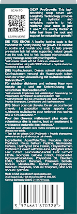 Scalp Serum ProGrowth + Peptide, 10 ml