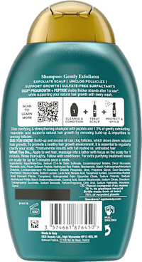 Shampoo ProGrowth + Peptide, 385 ml