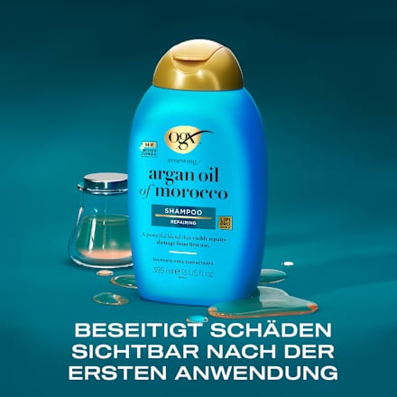 Shampoo vernieuwend, Arganolie uit Marokko, 385 ml