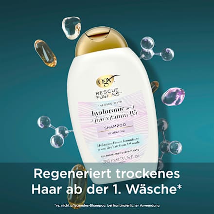 Shampoo Rescue Fusions, 385 ml
