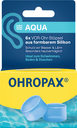 Ohrstöpsel Aqua, 6 St