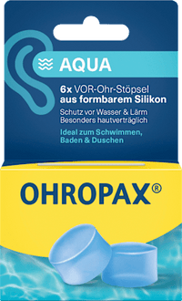 Ohrstöpsel Aqua, 6 St