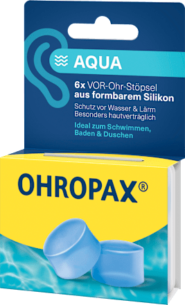 Ohrstöpsel Aqua, 6 St