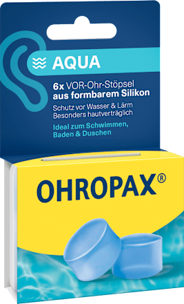 Ohrstöpsel Aqua, 6 St