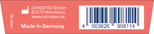 Ohrstöpsel Color, 8 St